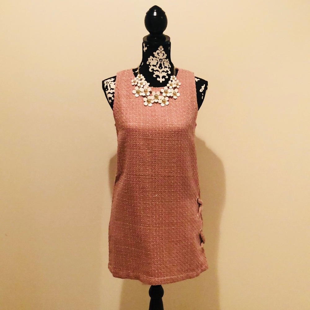 Faux tweed forever 21 shift dress.